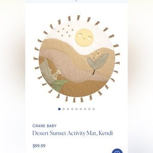 Crane baby activity play mat